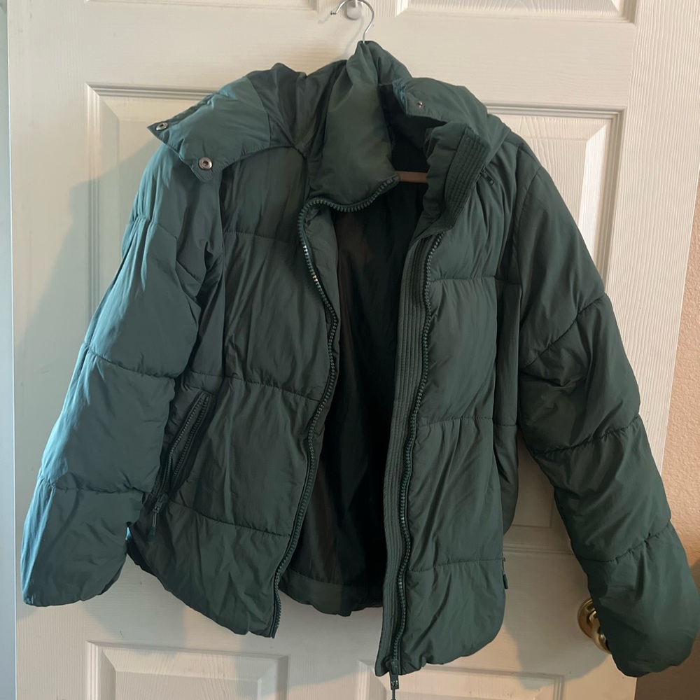 Cotton On Green Puffer Jacket